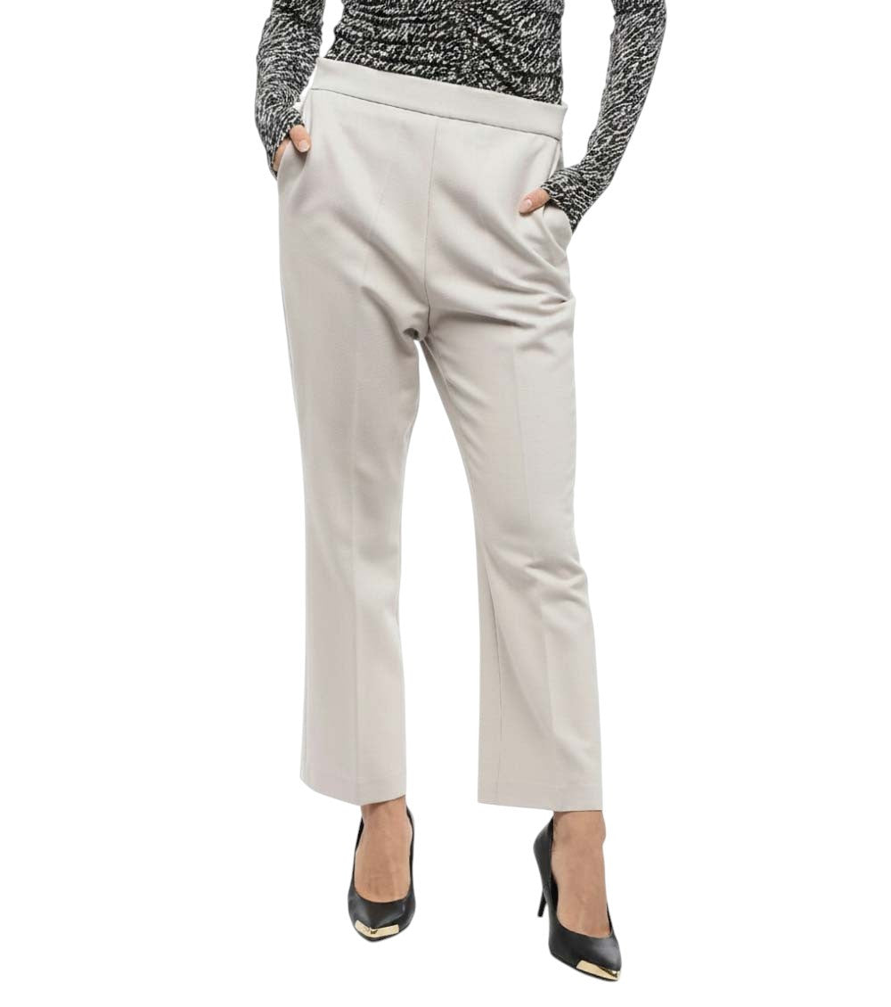 Grey Straight Fit Pant 1