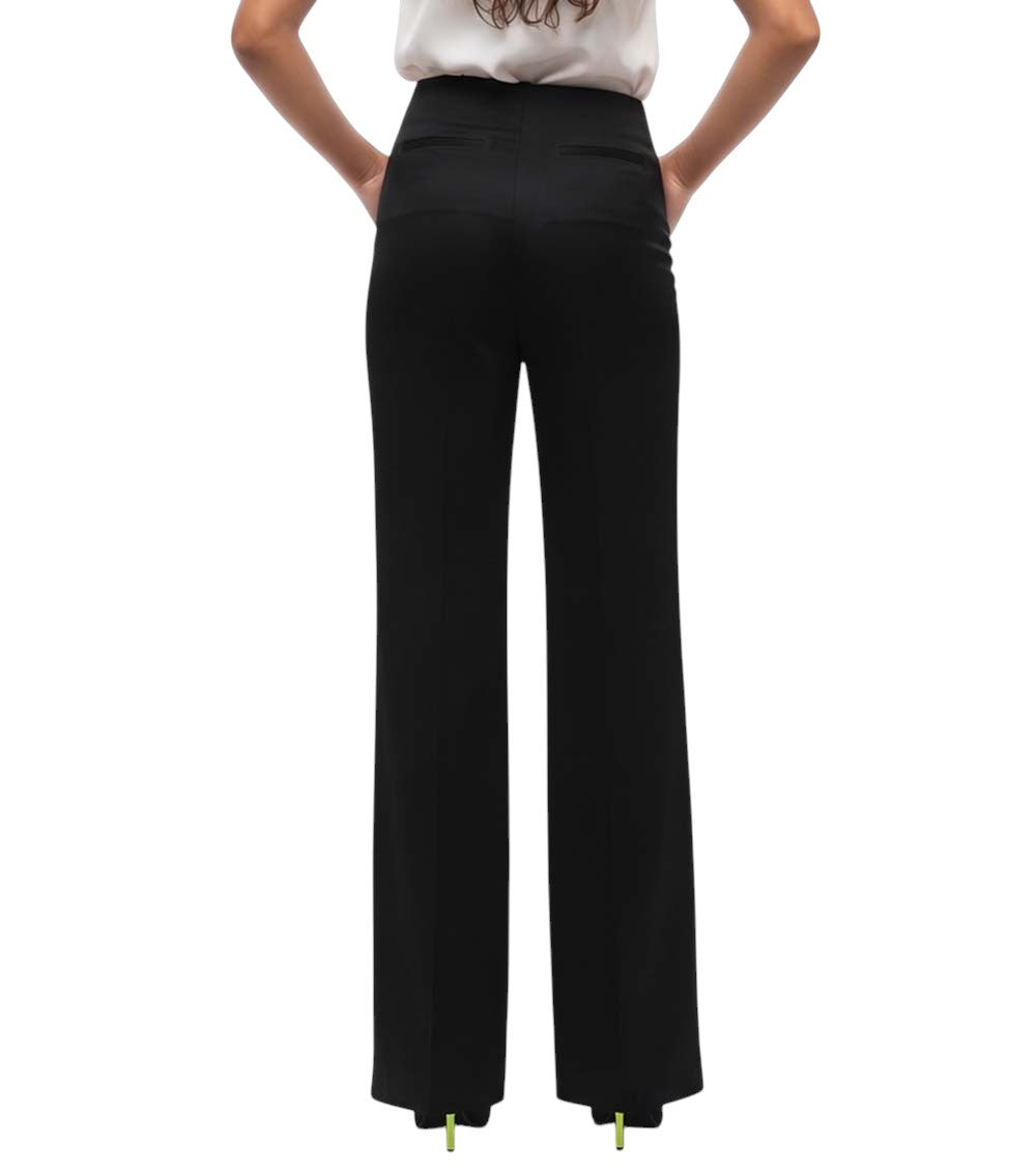 Black Flared Fit Pants 2