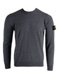 Grey Crewneck Logo Sweater 1