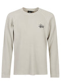 Beige Crewneck Logo Sweater 1
