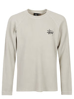 Beige Crewneck Logo Sweater 1