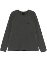 Black Crewneck Logo Sweater 1