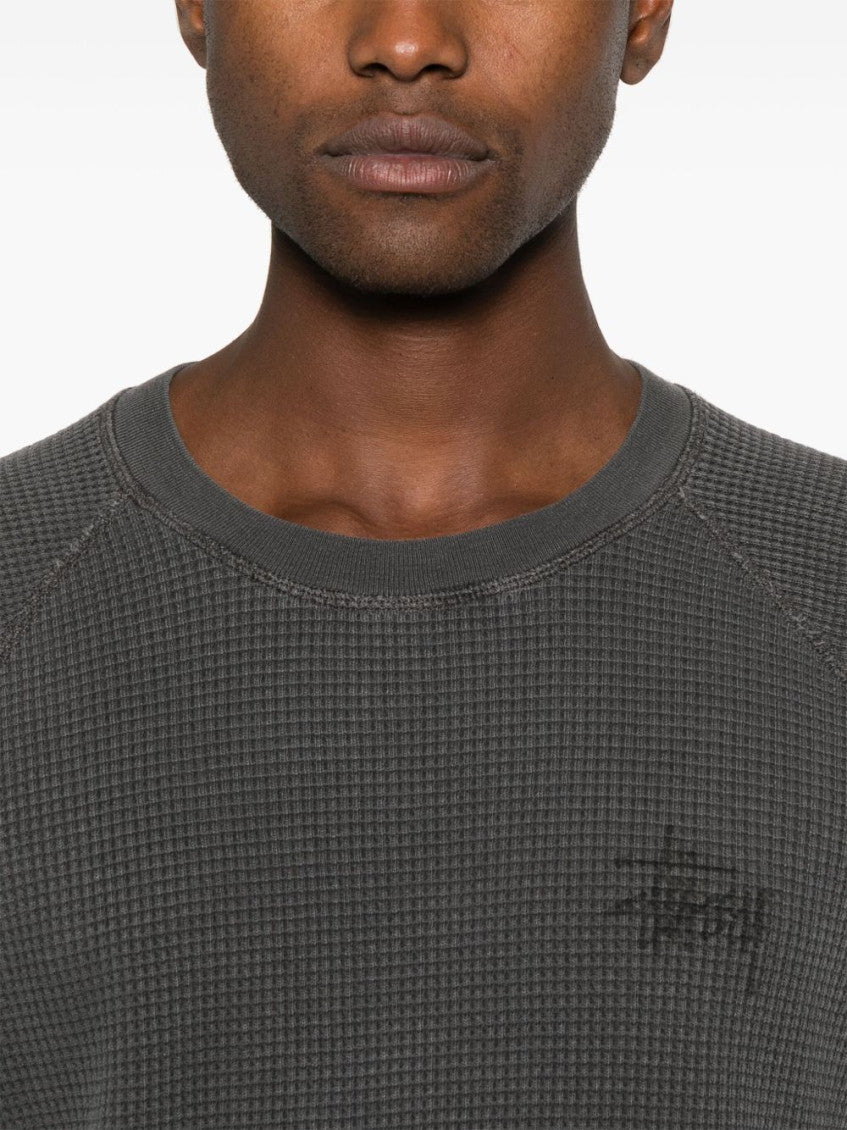 Black Crewneck Logo Sweater 2