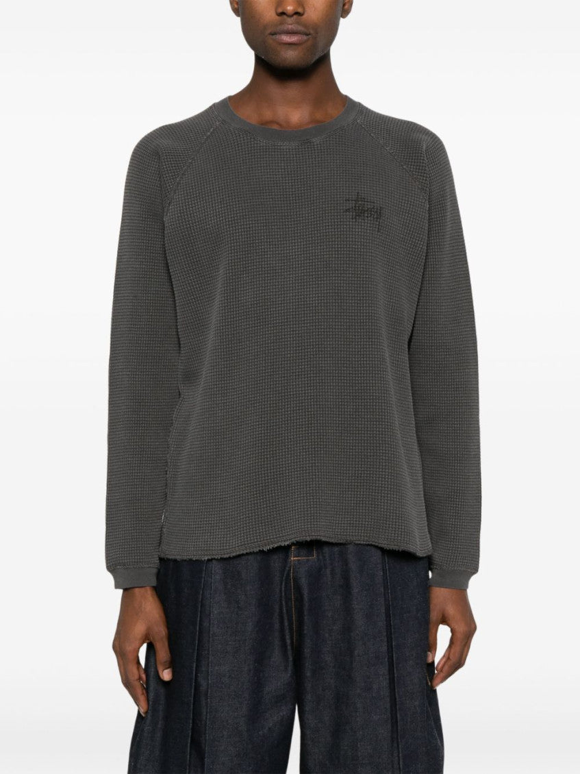 Black Crewneck Logo Sweater 3