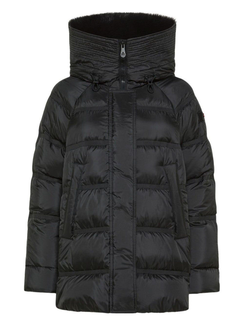 Black Quilted Jacket 1