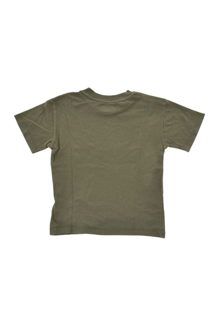 Kids Green Cotton T-Shirt 3
