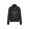 Dark Brown Shirt Collar Jacket 1