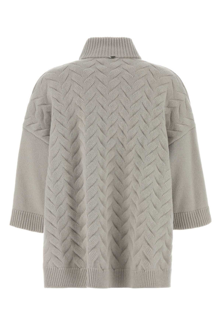 Grey Mock Collar Jacket 2