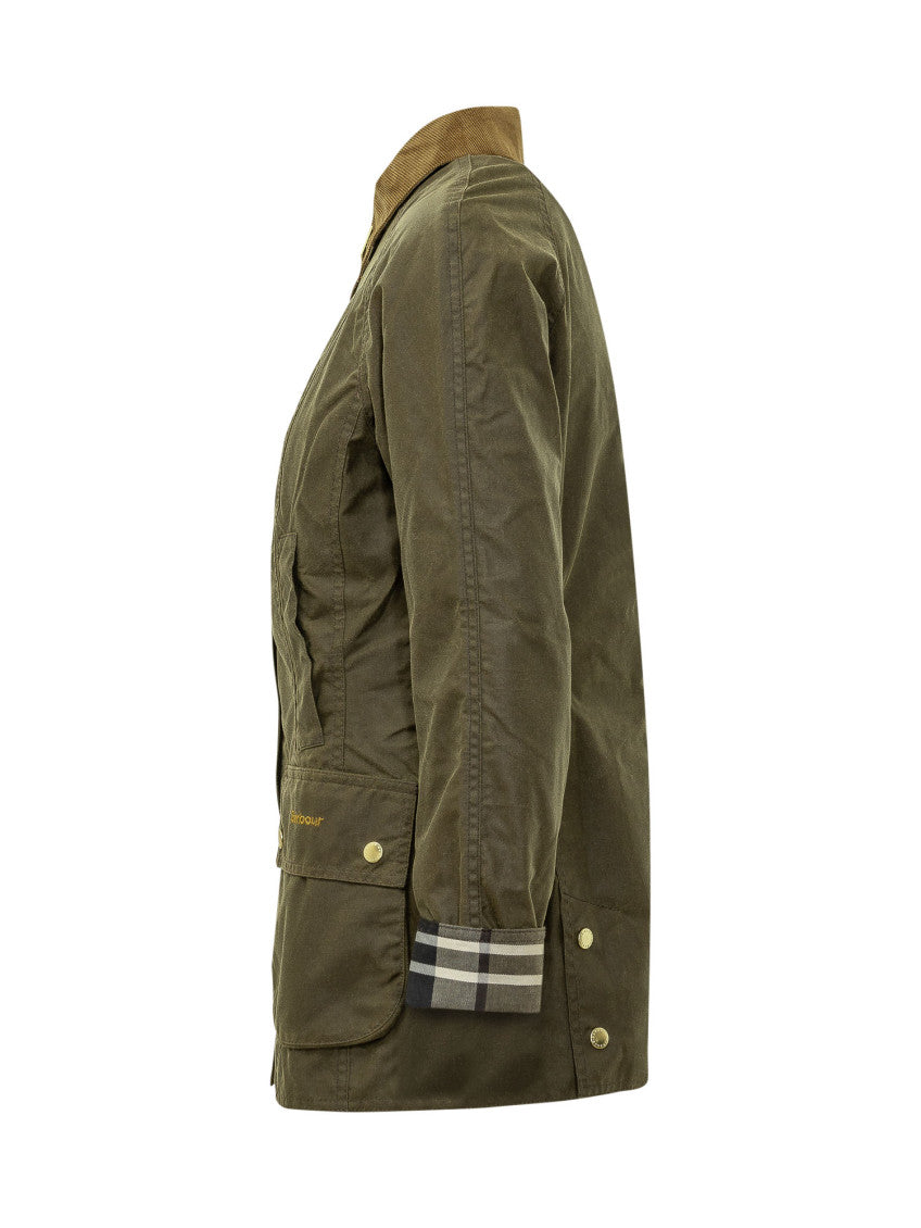 Green Shirt Collar Jacket 3