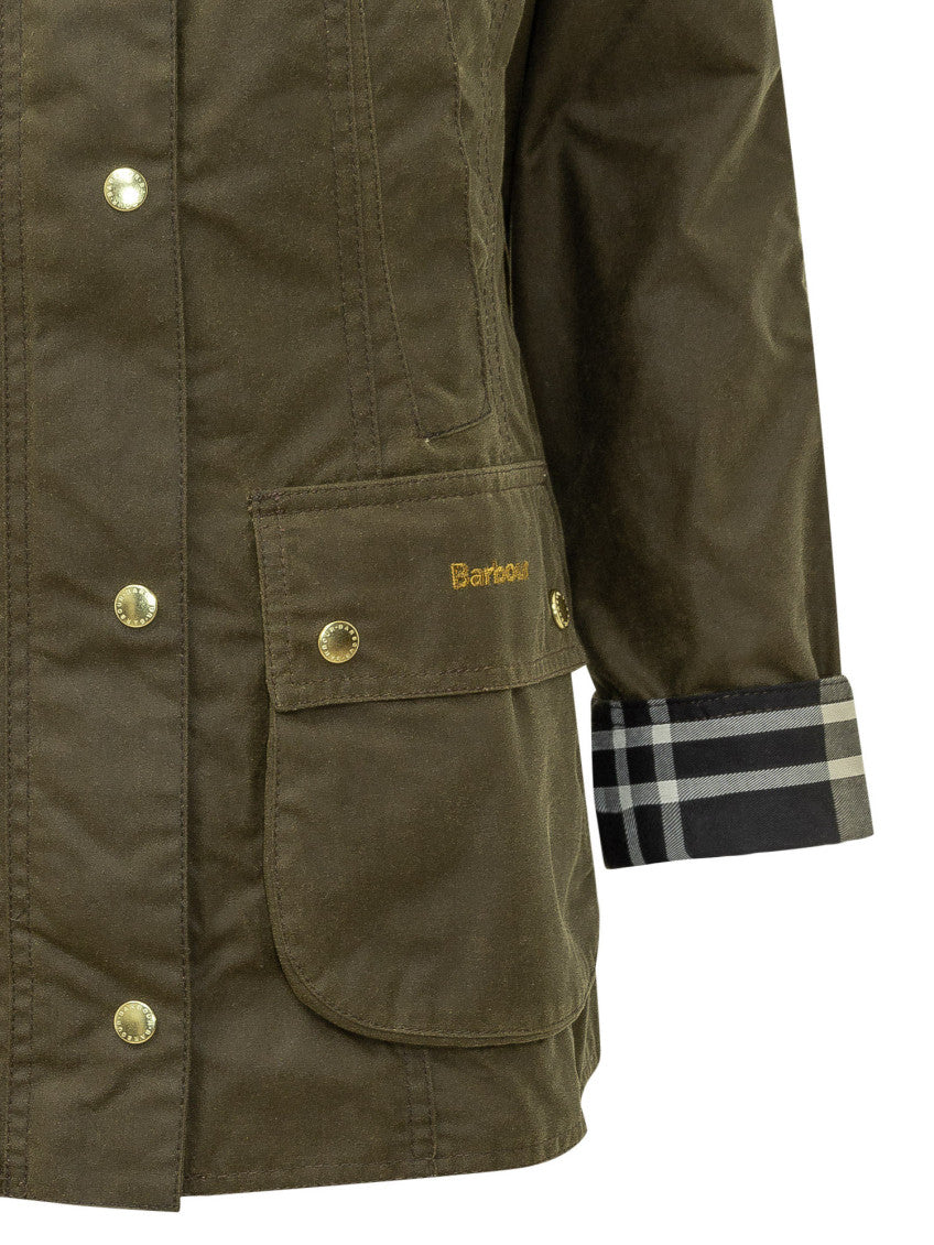 Green Shirt Collar Jacket 4