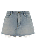Light Blue Solid Short 1