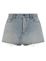 Light Blue Solid Short 1