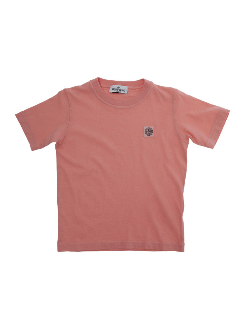 Boys Pink Logo T-Shirt 1