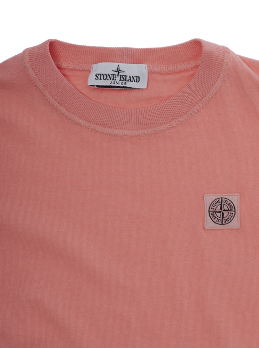 Boys Pink Logo T-Shirt 3