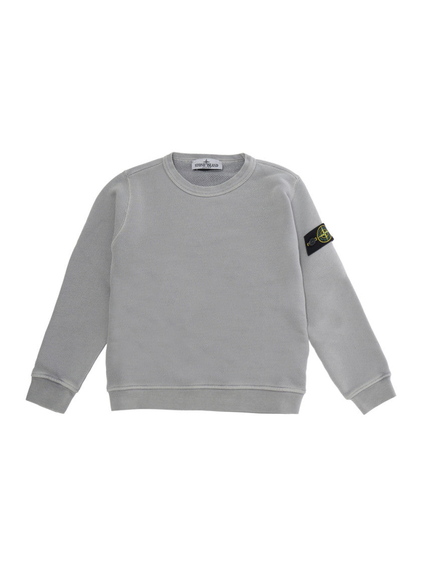 Boys Grey Cotton Sweatshirt 1