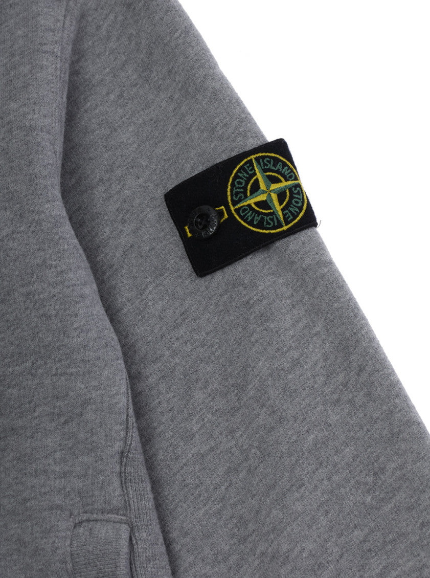 Boys Grey Cotton Hoodie 3