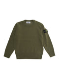 Boys Green Knitted Sweater 1