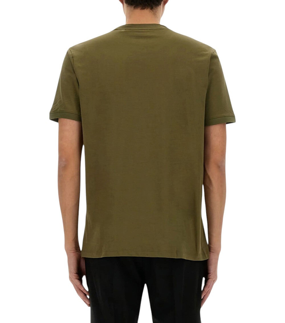 Green Crew Neck T-Shirt 2