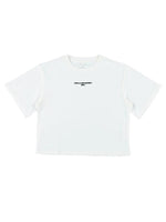 Girls White Logo T-Shirt 1