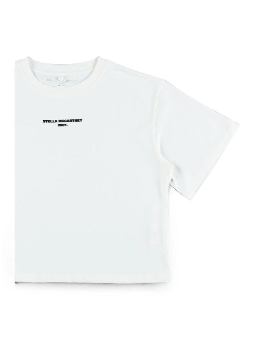 Girls White Logo T-Shirt 3