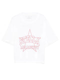 Girls White Logo T-Shirt 1