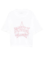 Girls White Logo T-Shirt 1