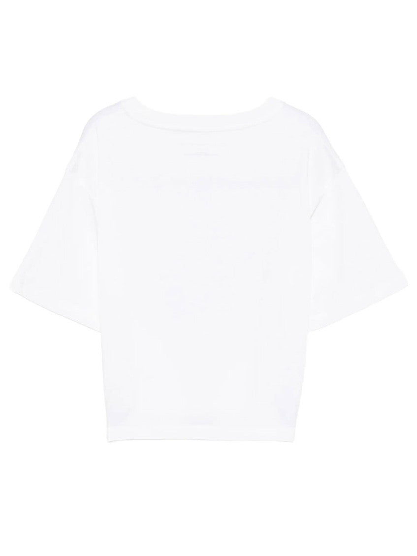 Girls White Logo T-Shirt 2