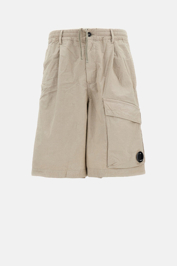 Beige Boxy Shorts 1
