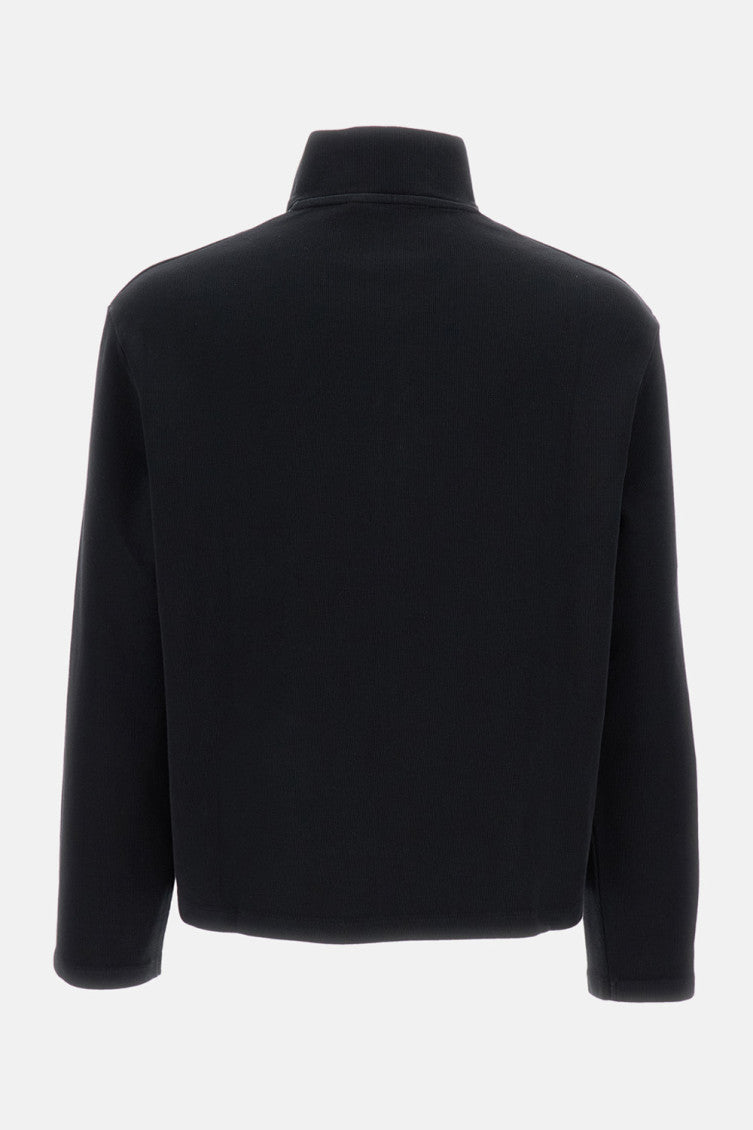 Black High-neck Sweatshirt 2