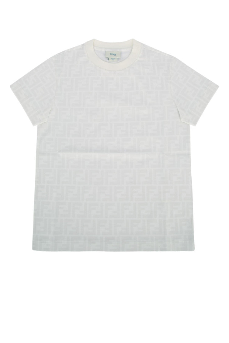 Kids White Logo T-Shirt 1