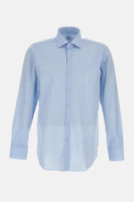Blue Classic Cotton Shirt 1