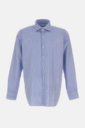 Blue Oversize Cotton Shirt 1