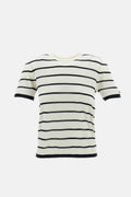 White Striped T-Shirt 1