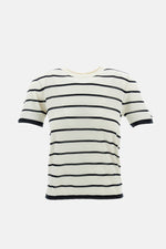 White Striped T-Shirt 1