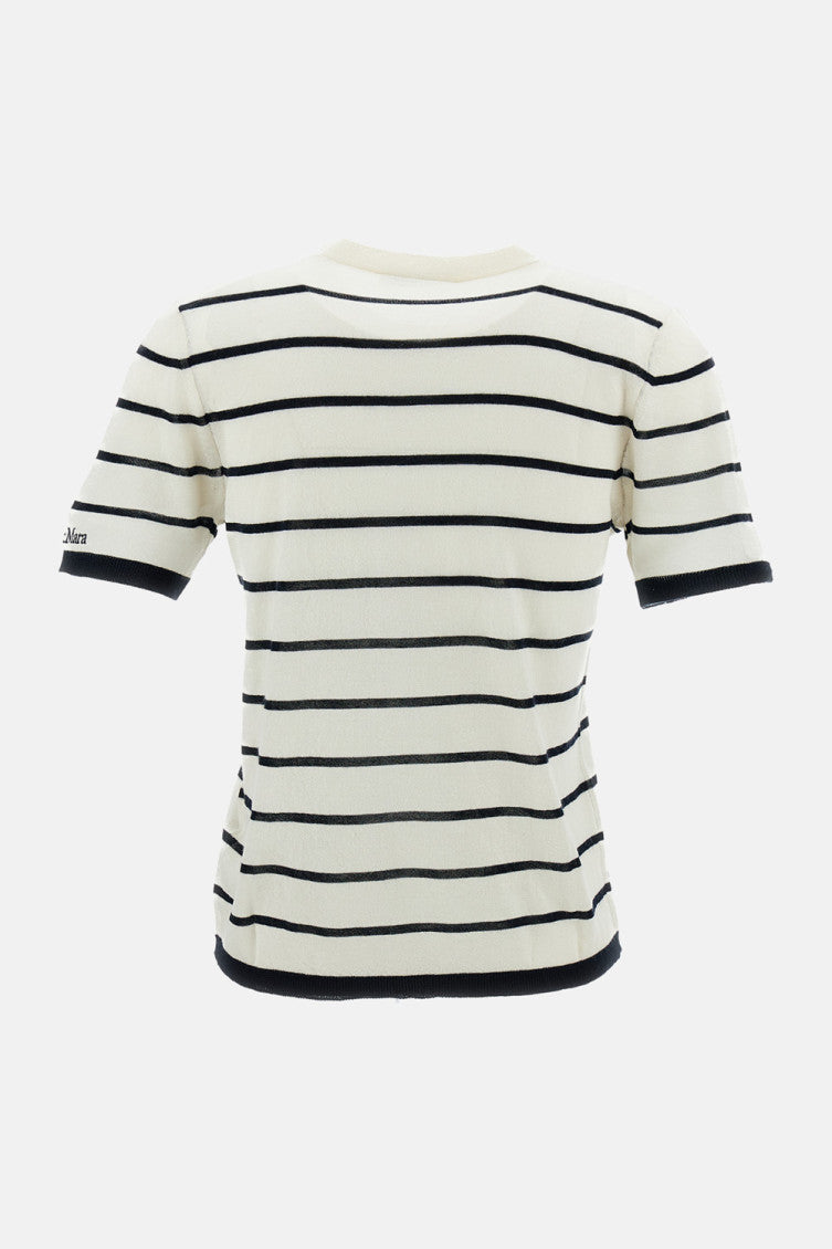 White Striped T-Shirt 2