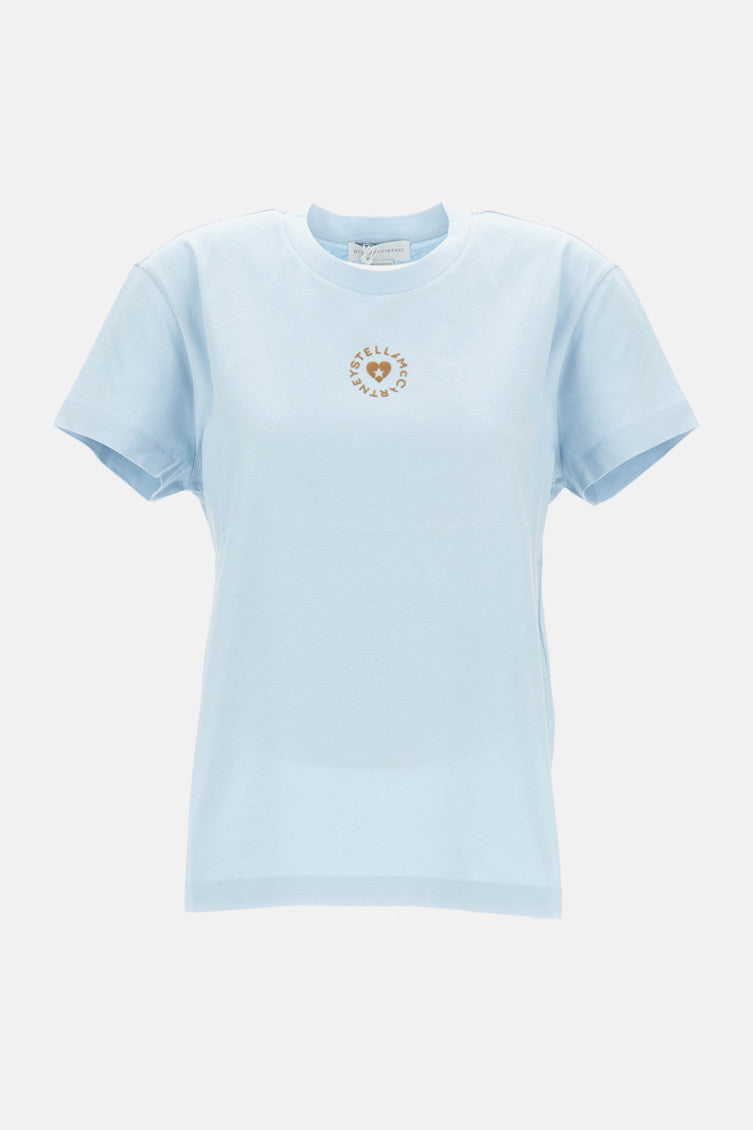 Sky Blue Cotton T-Shirt 1