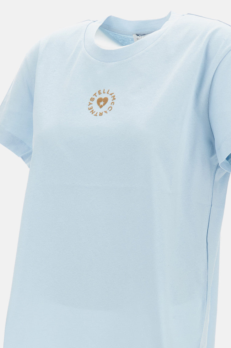 Sky Blue Cotton T-Shirt 3