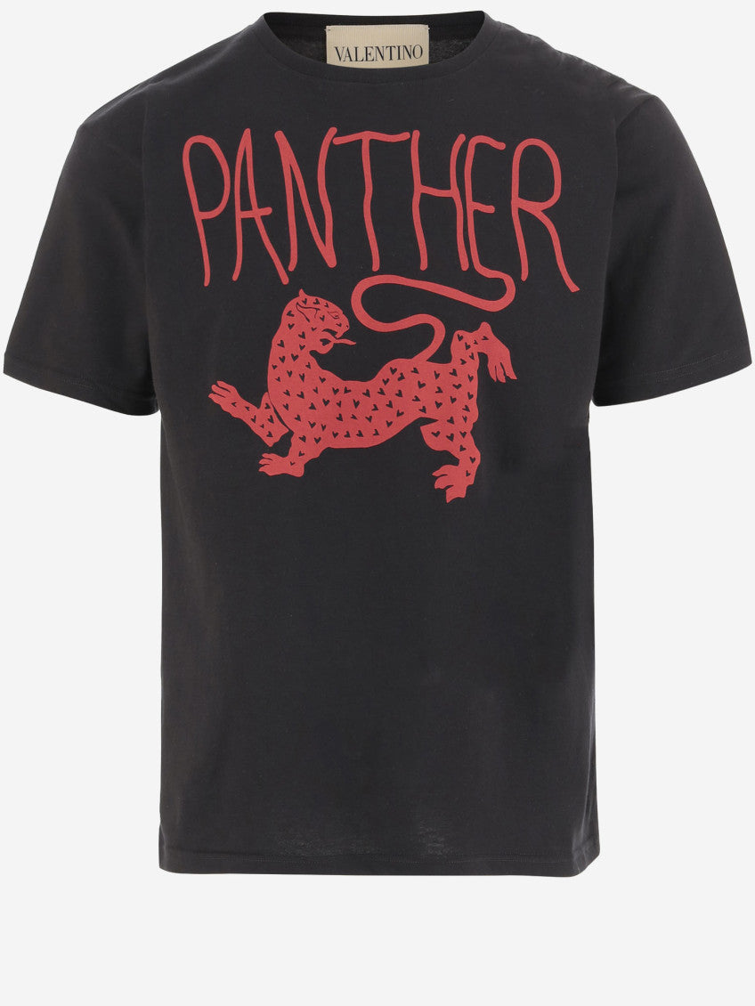 Black Printed T-Shirt 1