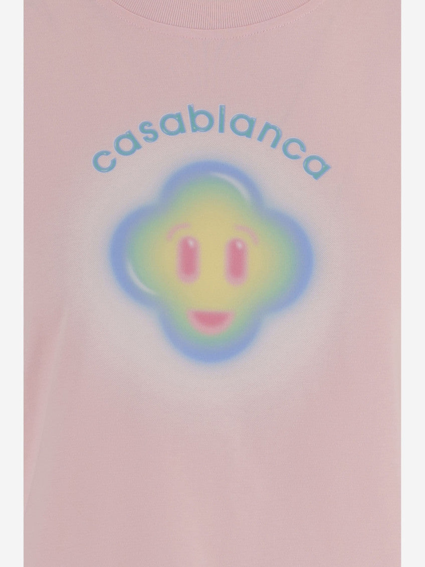 Peach Cotton T-Shirt 3