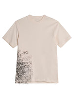 Beige Cotton T-shirt 1