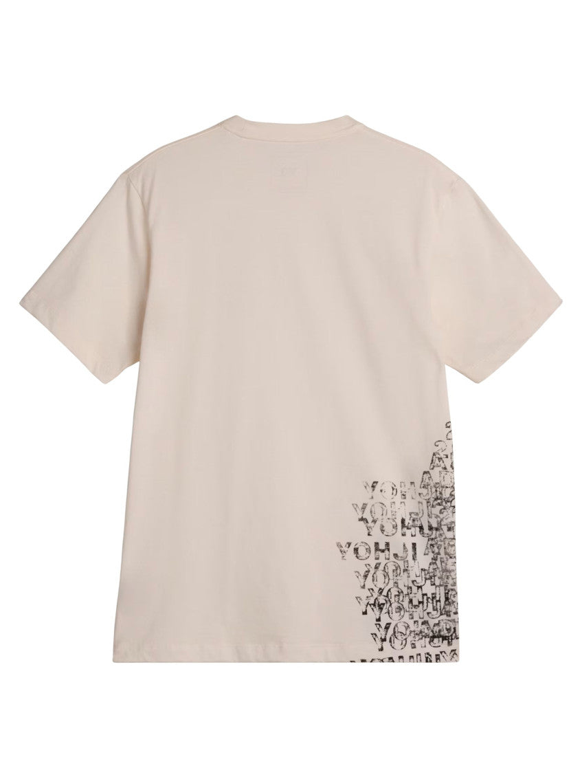 Beige Cotton T-shirt 2
