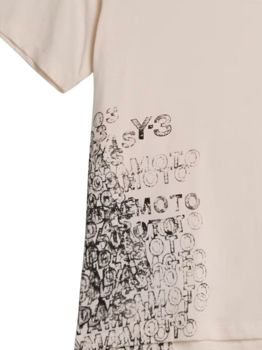 Beige Cotton T-shirt 3