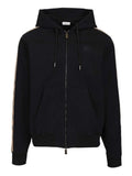 Navy Blue Cotton Hoodie 1