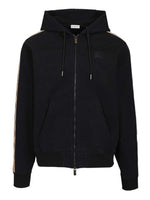 Navy Blue Cotton Hoodie 1