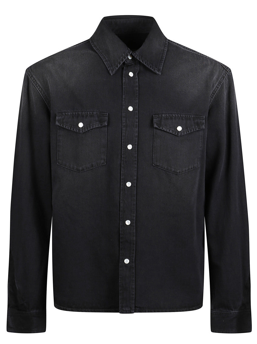 Black Denim Shirt 1