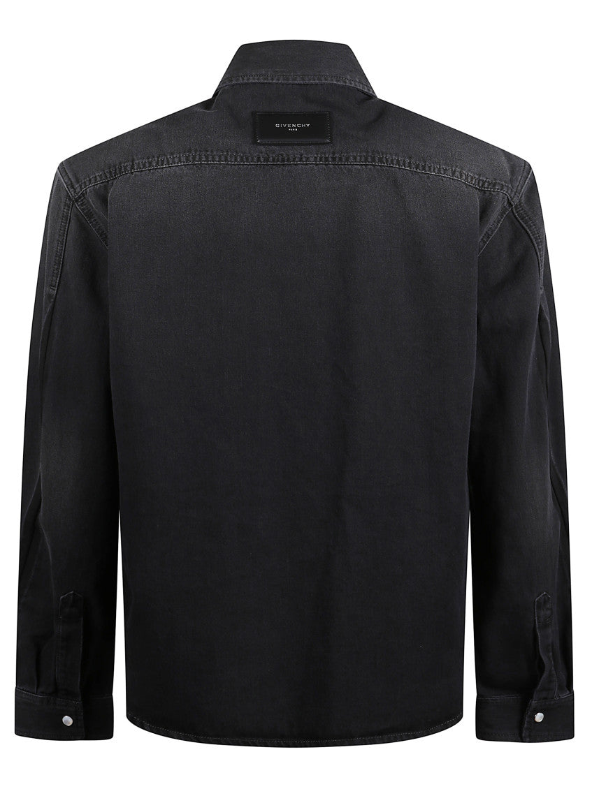 Black Denim Shirt 2