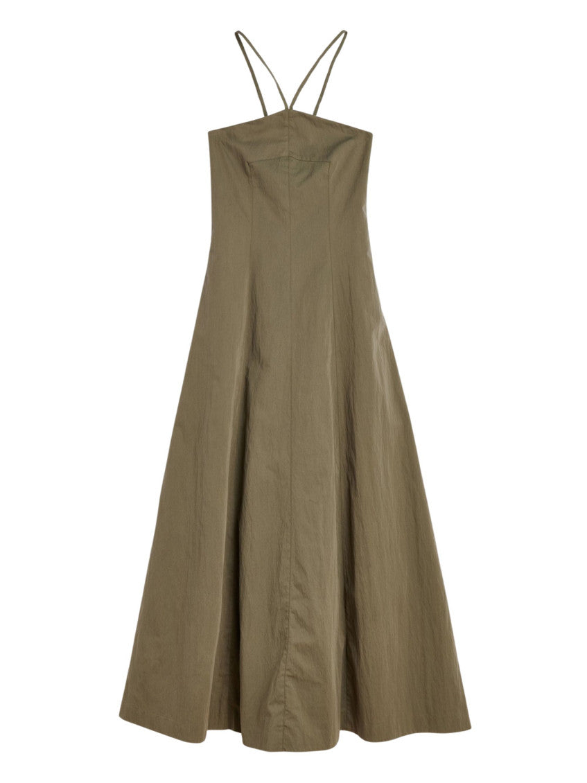 Green Poise Long Dress 1