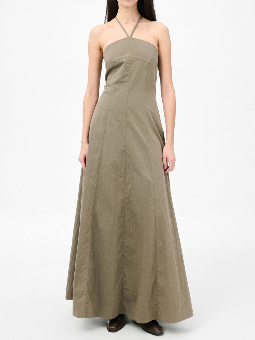 Green Poise Long Dress 2
