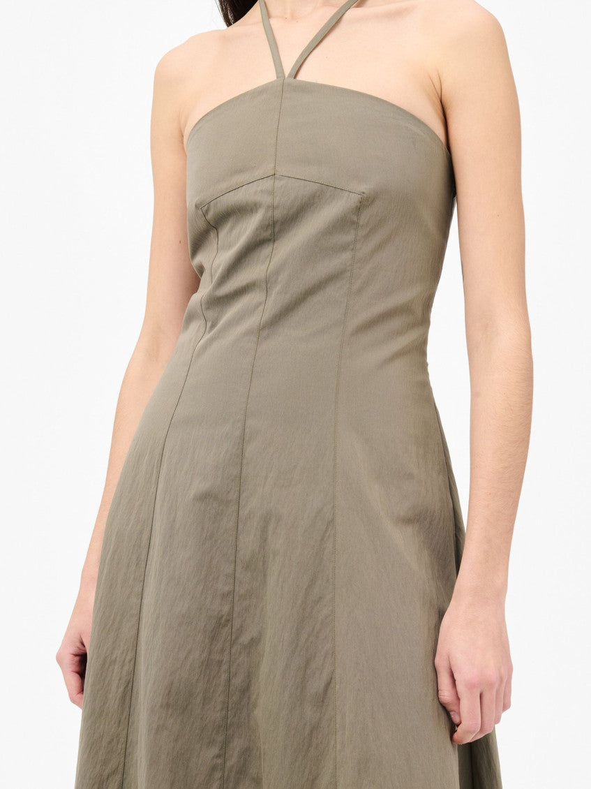 Green Poise Long Dress 4