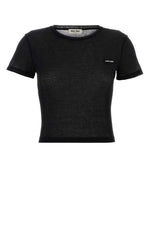 Black Cotton T-shirt 1